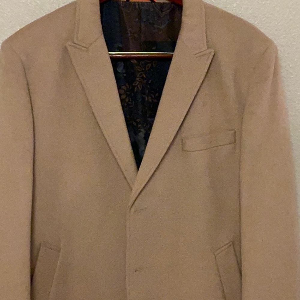 Tallia Wool Blend Coat in Camel size XLarge